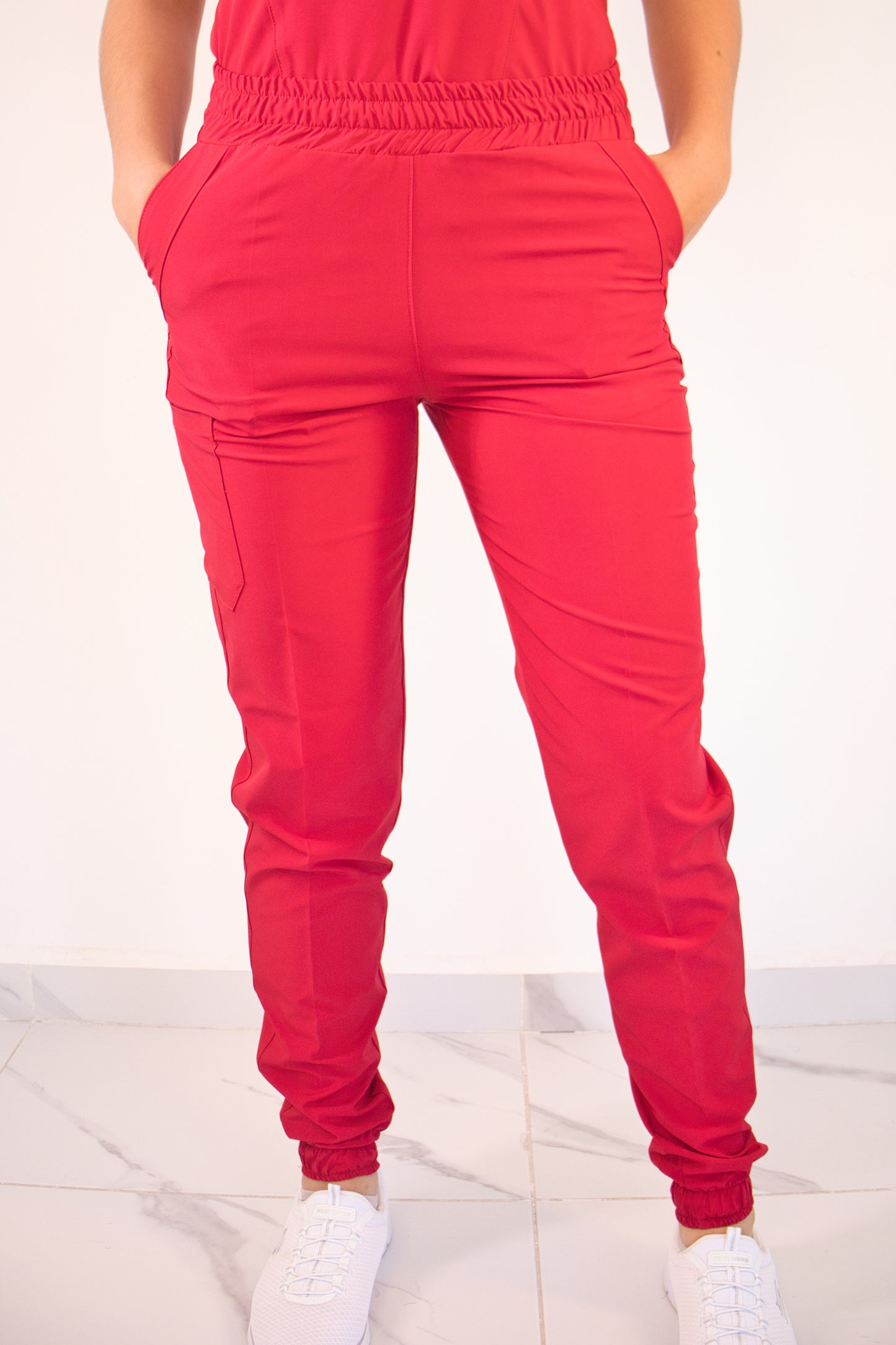 Conjunto Quirúrgico Dalia Rojo