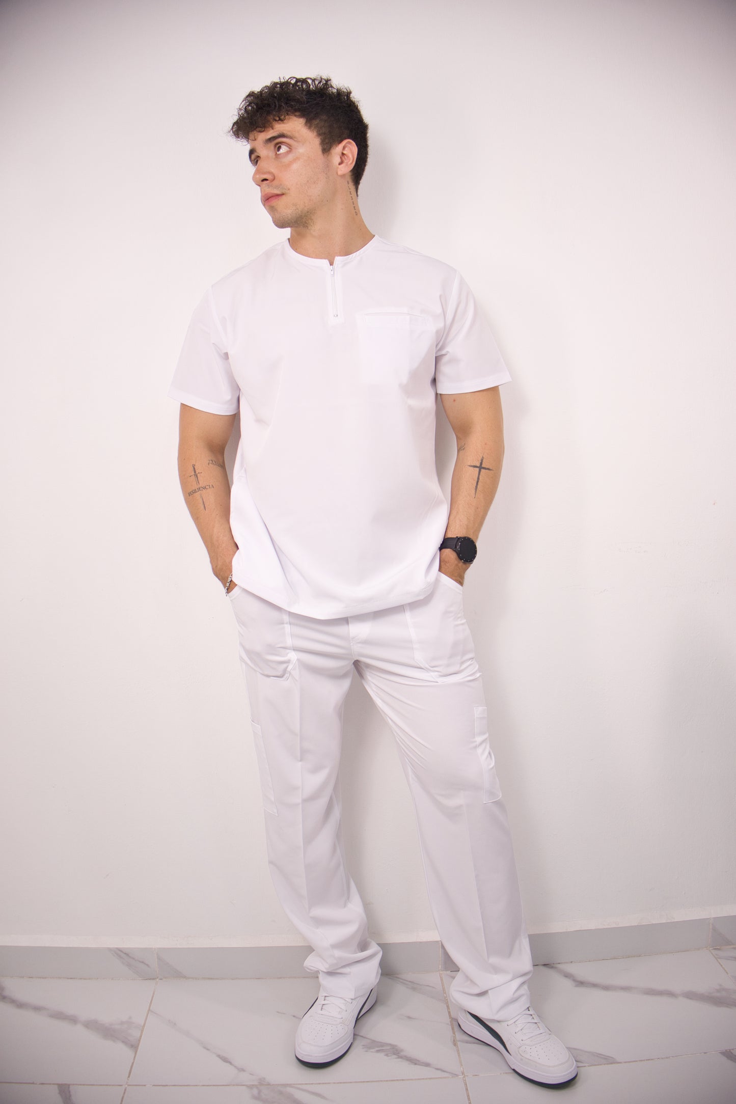Conjunto Quirúrgico Biel Blanco
