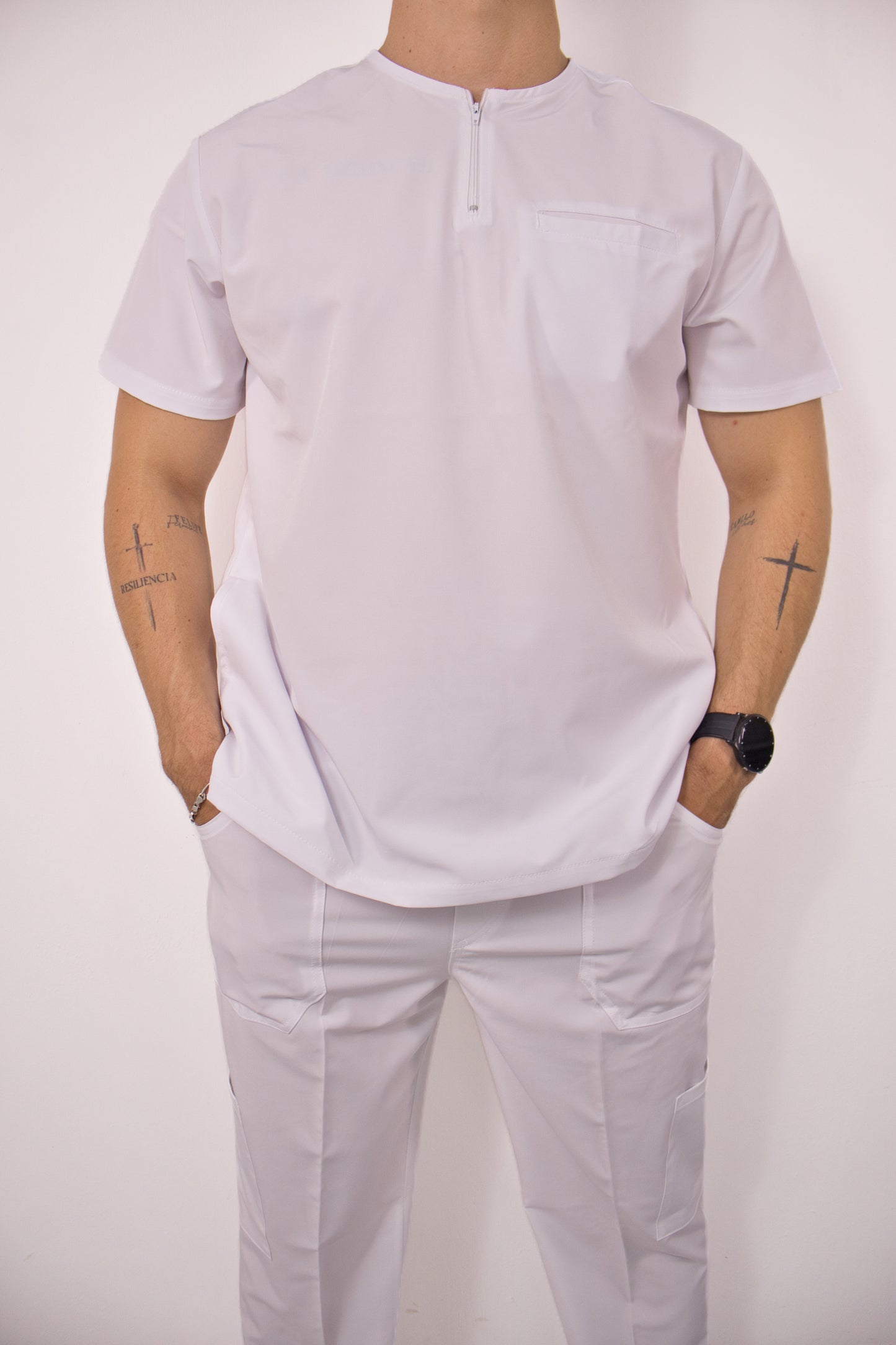 Conjunto Quirúrgico Biel Blanco