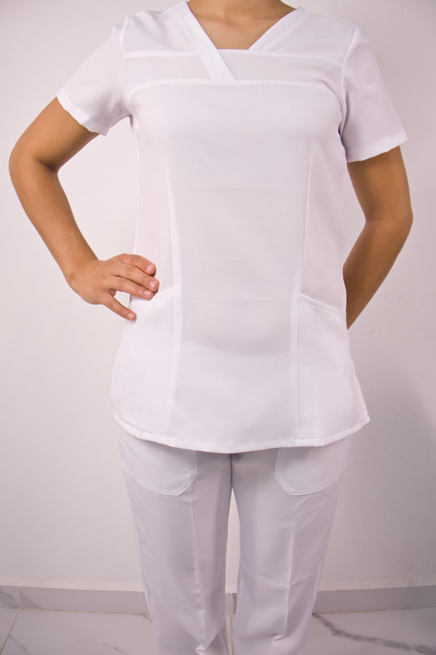 Conjunto Quirúrgico Aura Blanco